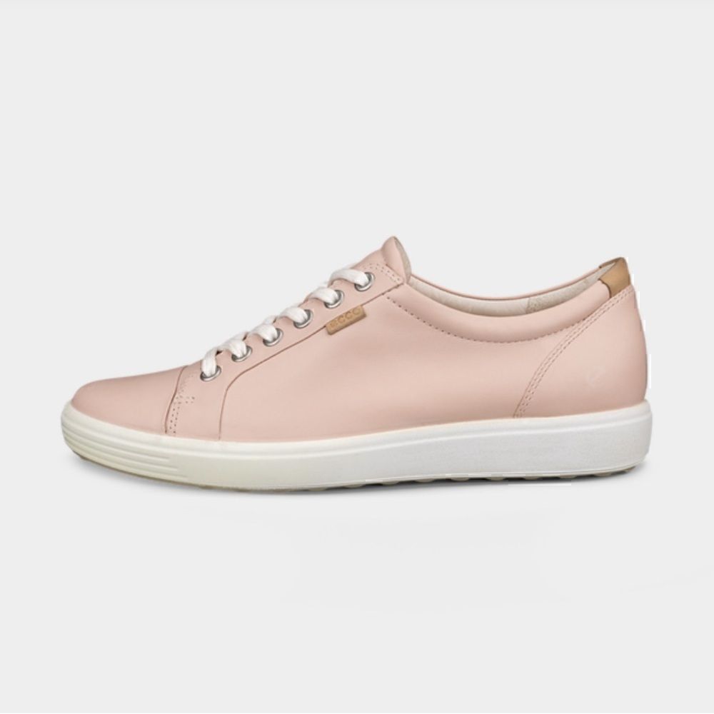 ECCO | Soft 7 Leather Sneakers‎ Extra Wide